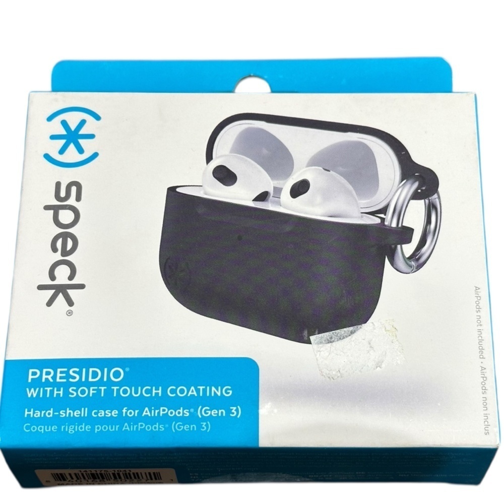 Speck Presidio NIB Hard-Shell Case AirPods 3rd Gen Soft-touch Coating